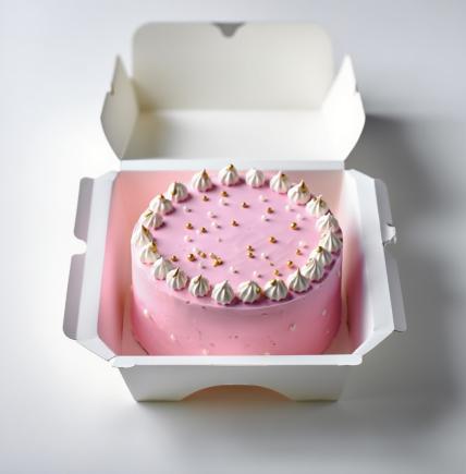 Strawberry Bento Cake