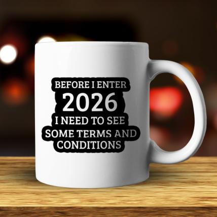 Trendy New Year Mug