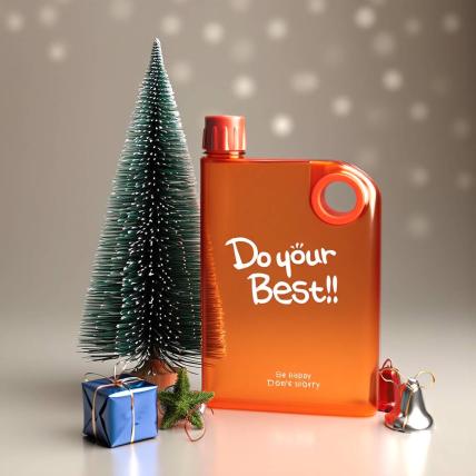 Christmas Tree with Bottle
