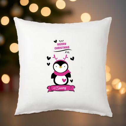 Personalised Name Christmas Cushion