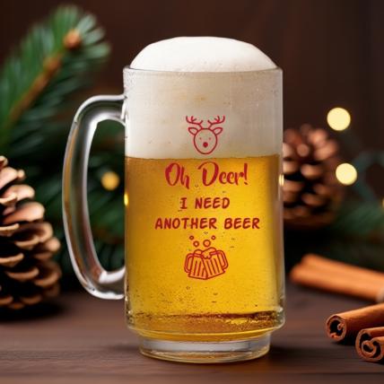 Christmas Beer Mug
