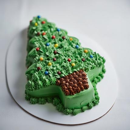 Christmas Tree Cake