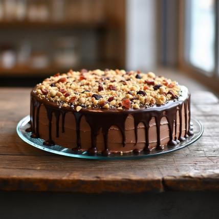 Chocolate Nougat Cake