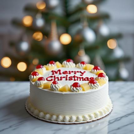 Christmas Pineapple Cake