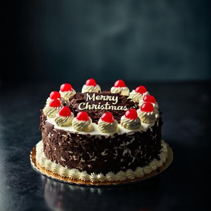 Christmas Blackforest Cake