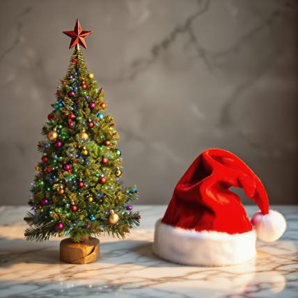 Christmas Tree & Cap
