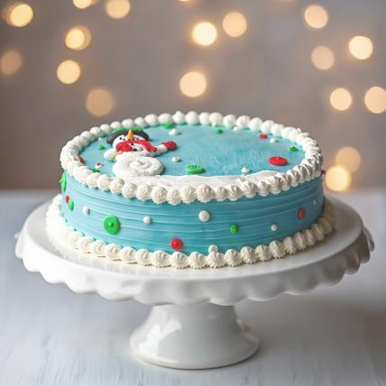 Christmas Theme Cake