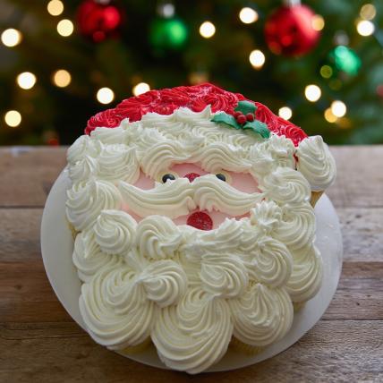Swirl Santa Cake
