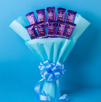 Adorable Diary Milk Chocolate Bouquet