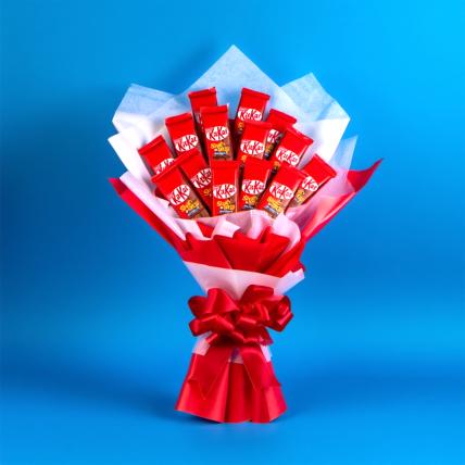 Lovely Kit Kat Bouquet
