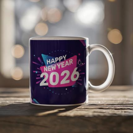 Beautiful Happy New Year Mug