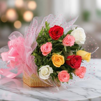Mixed Roses Bouquet