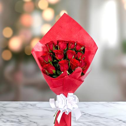 Perfect Red Roses Bouquet