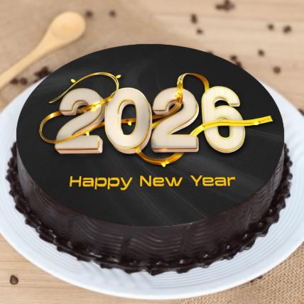Happy New Year Delicious Cake