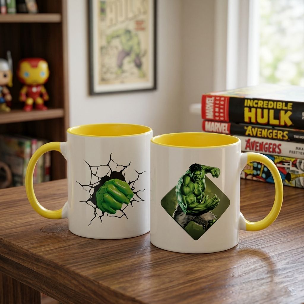 Hulk Yellow Mug