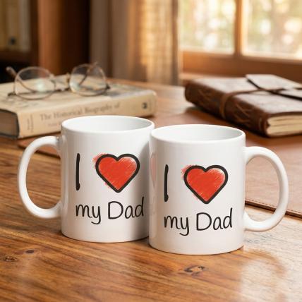 I Love My Dad  Mug