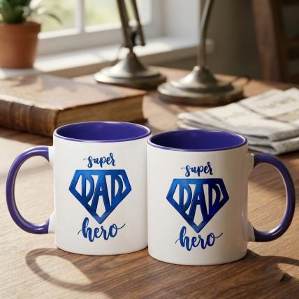 Super Dad Hero Mug 