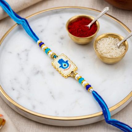 Blue Evil Eye Rakhi