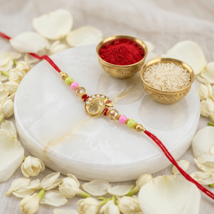 Ganesha Vintage Theme Rakhi