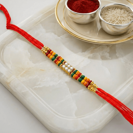 Designer Pearl Rakhi