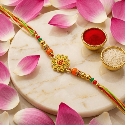 Gracious Flower Pretty Rakhi