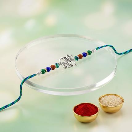 Lord Shiv Beaded Rakhi