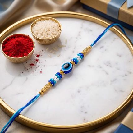 Protective Evil Eye Thread Rakhi