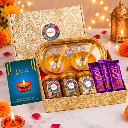 Royal Gold Diwali Festive Gift Hamper.